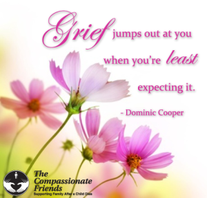 grief jumps out least expect it