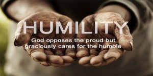 god opposes the proud humble hands